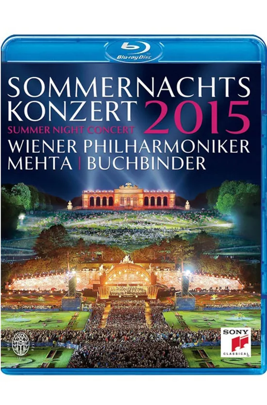 2015 SUMMER NIGHT CONCERT/ RUDOLF BUCHBINDER, ZUBIN MEHTA [2015 빈 필하모닉 여름밤 콘서트 - 부흐빈더, 메타]