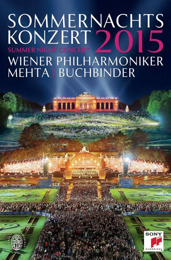 2015 SUMMER NIGHT CONCERT/ RUDOLF BUCHBINDER, ZUBIN MEHTA [2015 빈 필하모닉 여름밤 콘서트 - 부흐빈더, 메타]