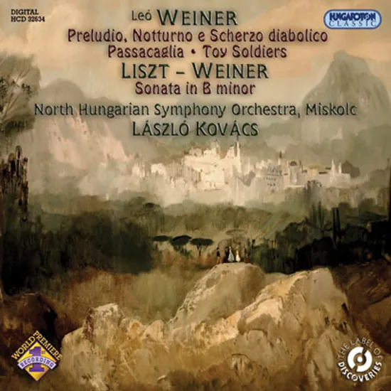 ORIGINAL WORKS AND A LISZT ARRANGEMENT/ LASZLO KOVACS