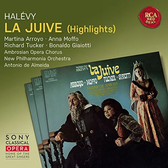 LA JUIVE - HIGHLIGHTS/ ANTONIO DE ALMEIDA [SONY CLASSICAL OPERA] [알레비: 유대 여인(하일라이트)]