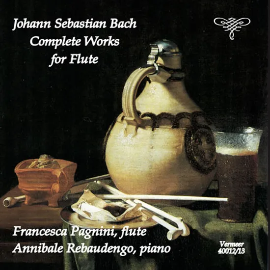 COMPLETE WORKS FOR FLUTE/ FRANCESCA PAGNINI, ANNIBALE REBAUDENGO [바흐: 플루트 작품 전곡집]