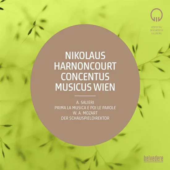 DER SCHAUSPIELDIREKTOR & PRIMA LA MUSICA E POI LE PAROLE/ NIKOLAUS HARNONCOURT [모차르트: 극장 지배인 & 살리에리: 음악이 먼저, 말은 그 다음에 - 아르농쿠르]