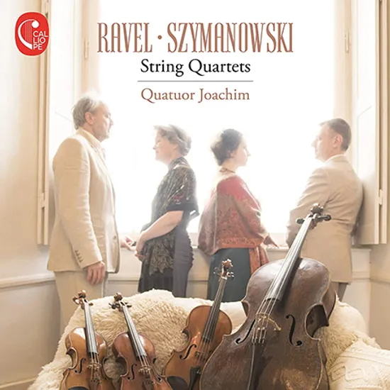 STRING QUARTETS/ QUATUOR JOACHIM [라벨: 현악사중주 F장조 & 시마노프스키: 현악사중주 1, 2번 - 요아힘 사중주단]