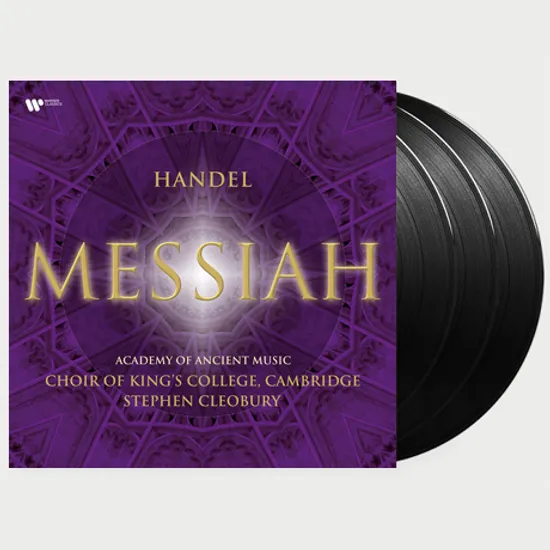 MESSIAH/ CHOIR OF KING`S COLLEGE CAMBRIDGE, STEPHEN CLEOBURY [헨델: 메시아 - 캠브리지 킹스 칼리지 합창단, 클리오베리] [LP]