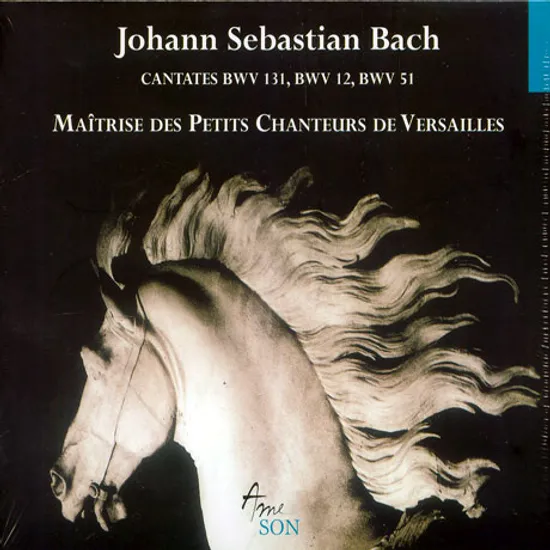 CANTATES BWV131,BWV12,BWV 51/ JEAN-FRANCOIS FREMONT