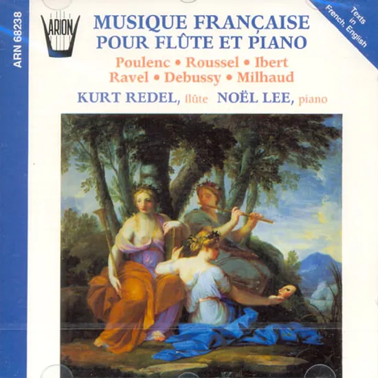 MUSIQUE FRANCAISE POUR FLUTE ET PIANO/ KURT REDEL, NOEL LEE