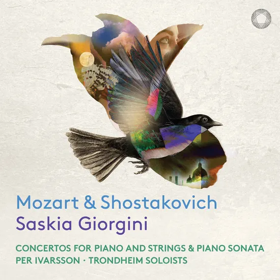 CONCERTOS FOR PIANO AND STRINGS & PIANO SONATA/ SASKIA GIORGINI [모차르트 & 쇼스타코비치: 피아노와 현을 위한 협주곡과 피아노 소나타 - 사스키아 조르지니]