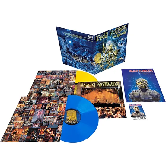 LIVE AFTER DEATH [40TH ANNIVERSARY] [BLUE & YELLOW LP]
