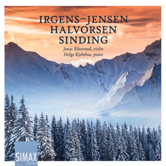 VIOLIN WORKS/ JONAS BATSTRAND, HELGE KJEKSHUS [이르겐스-옌센, 할보르센, 신딩: 바이올린 작품집]