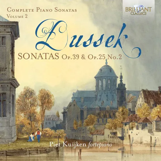 COMPLETE PIANO SONATAS VOL.2: SONATAS OP.39 & 25 NO.2/ PIET KUIJKEN [듀섹: 피아노 소나타 전곡 2집]