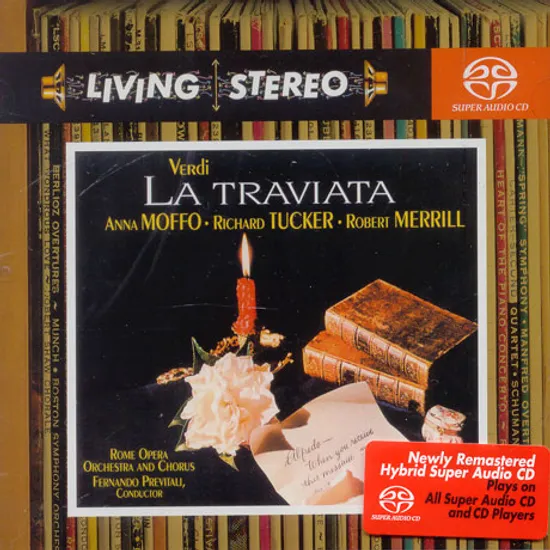 LA TRAVIATA/ MOFFO/ TUCKER/ MERRILL/ FERNANDO PREVITALI [SACD HYBRID]