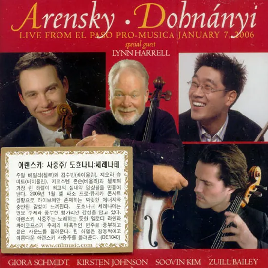 LIVE FROM EL PASO PRO-MUSICA JANUARY 7, 2006