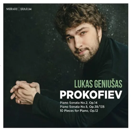 PIANO SONATAS, 10 PIECES FOR PIANO OP.12/ LUKAS GENIUSAS [프로코피에프: 피아노 소나타 2 & 5번, 10개의 소품 - 루카스 게니우사스]