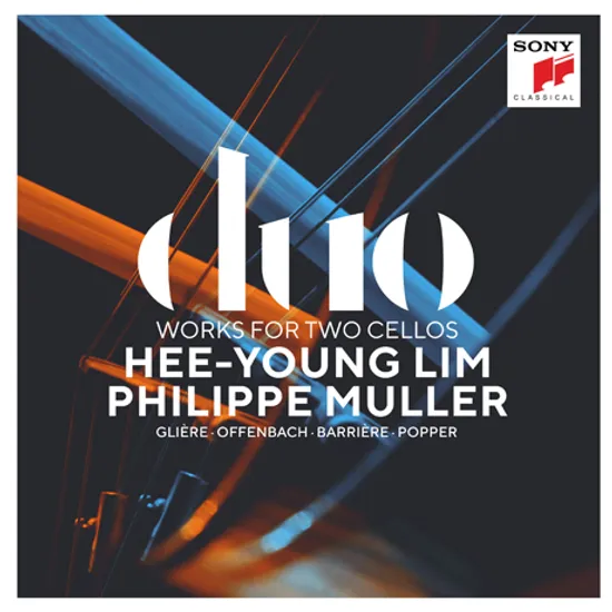 DUO WORKS FOR TWO CELLOS/ HEE-YOUNG LIM, PHILIPPE MULLER [글리에르, 오펜바흐, 바리에르, 포퍼: 첼로 듀오 - 임희영, 필립 뮐러]