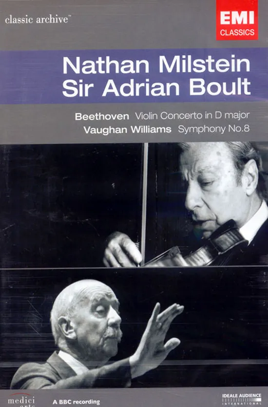 VIOLIN CONCERTO IN D MAJOR ETC/ ADRIAN BOULT [나탄 밀스타인 바이올린 협주곡 외]