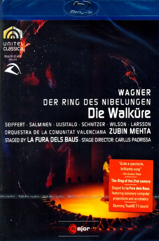 DIE WALKURE/ ZUBIN MEHTA [바그너: 발퀴레] [블루레이 전용플레이어 사용]