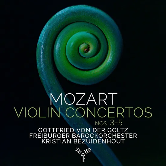 VIOLIN CONCERTOS NOS.3-5/ GOTTFRIED VON DER GOLTZ, KRISTIAN BEZUIDENHOUT [모차르트: 바이올린 협주곡 3-5 | 골츠, 베주이덴호우트]