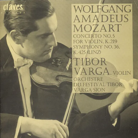 VIOLIN CONCERTO & SYMPHONY K.425 [TIBOR VARGA COLLECTION VOL.2]