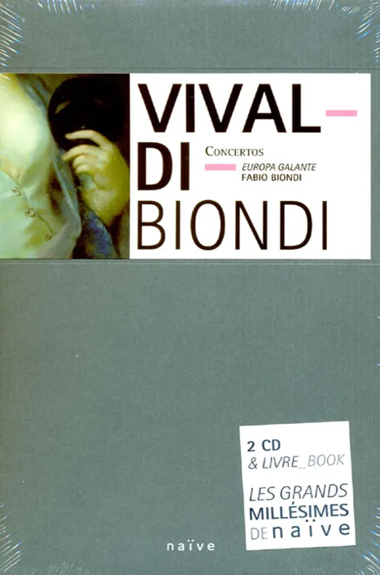 CONCERTOS/ EUROPA GALANTE, FABIO BIONDI [2CD+BOOK]