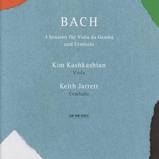 3 SONATEN FUR VIOLA DA GAMBA UND CEMBALO/ KIM KASHKASHIAN, KEITH JARRETT [바흐: 비올라 다감바와 쳄발로를 위한 소나타 - 킴 카쉬카쉬안 & 키스 자렛]