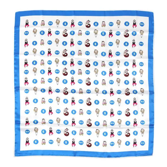 육갑 캐릭터 반다나 [블루] [2012 6집 싸이]