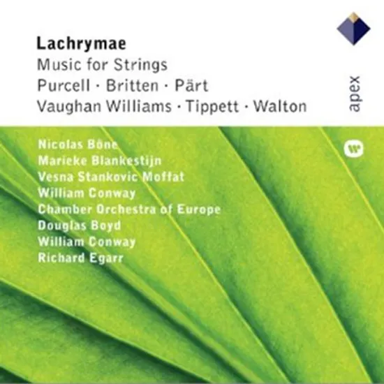 LACHRYMAE: MUSIC FOR STRINGS/ NICOLAS BONE, RICHARD EGARR [눈물: 현을위한음악]