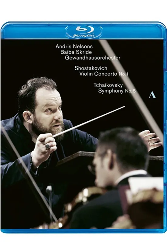 VIOLIN CONCERTO NO.1 & SYMPHONY NO.5/ BAIBA SKRIDE, ANDRIS NELSONS [쇼스타코비치: 바이올린 협주곡 1번 & 차이콥스키: 교향곡 5번 - 안드리스 넬손스]