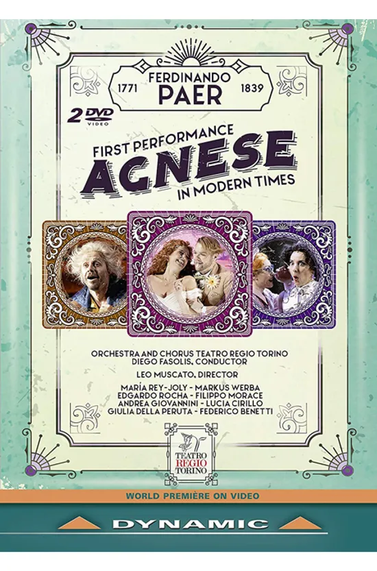 AGNESE/ DIEGO FASOLIS [파에르: 오페라 <아그네스>| 디에고 파졸리스] [한글자막]