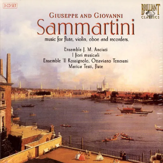 MUSIC FOR FLUTE, VIOLIN, OBOE AND RECORDERS [사마르티니 형제작품집]