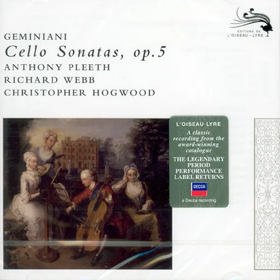 CELLO SONATAS OP.5/ ANTHONY PLEETH