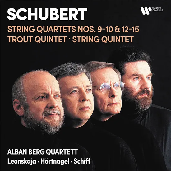 STRING QUARTETS NOS.9-10 & 12-15, TROUT QUINTET/ ALBAN BERG QUARTETT [슈베르트: 현악 사중주, 오중주, 송어 - 알반 베르크 사중주단]