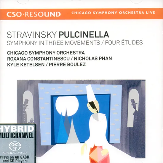 PULCINELLA/ PIERRE BOULEZ [SACD HYBRID]