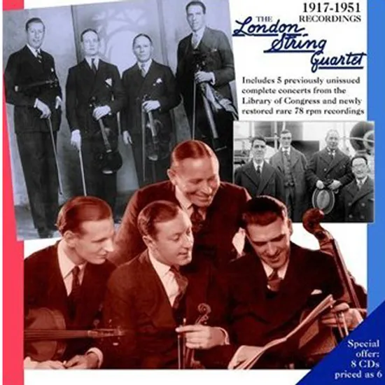 1917-1951 RECORDINGS/ LONDON STRING QUARTET