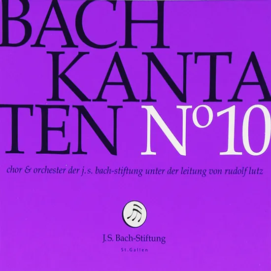 KANTATEN NO.10/ RUDOLF LUTZ [바흐: 칸타타 10집 - 루돌프 루츠]
