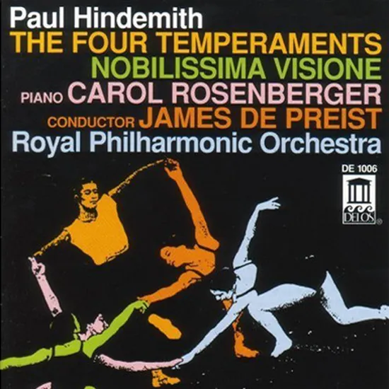 THE FOUR TEMPERAMENTS/ CAROL ROSENBERGER/ JAMES DE PREIST