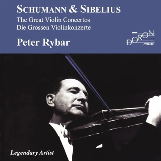 VIOLIN CONCERTS/ PETER RYBAR [슈만 & 시벨리우스: 바이올린 협주곡 - 페터 라이바]