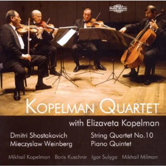 STRING QUARTET NO.10/ KOPELMAN QUARTET