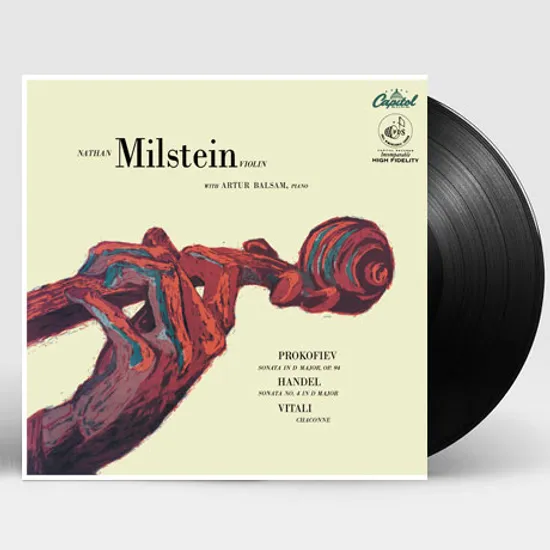 VIOLIN SONATAS/ NATHAN MILSTEIN, ARTUR BALSAM [프로코피에프, 헨델, 비탈리: 바이올린 소나타 - 밀스타인] [ANALOGPHONIC 180G LP]