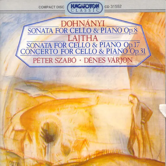 SONATAS FOR CELLO & PIANO/ PETER SZABO/ DENES VARJON