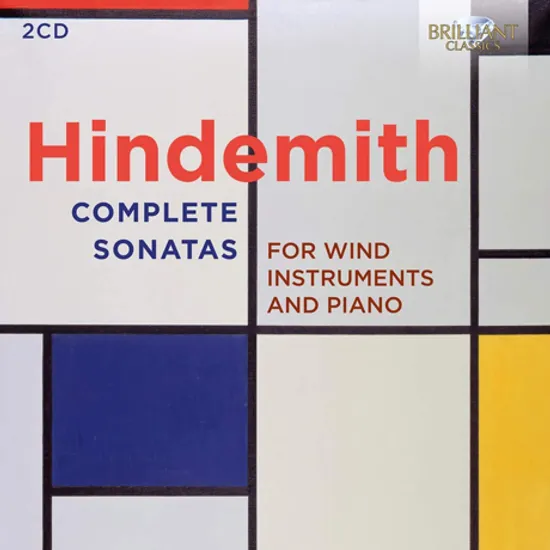 COMPLETE SONATAS FOR WIND INSTRUMENTS AND PIANO/ CLAUDIA GIOTTOLI, SIMONE FRONDINI, FILIPPO FARINELLI [힌데미트: 관악기와 피아노를 위한 소나타 전곡 - 필리포 파리넬리