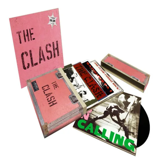 THE CLASH 5 STUDIO ALBUM CD SET