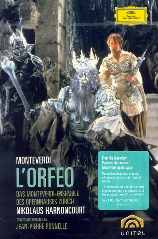L`ORFEO/ NIKOLAUS HARNONCOURT [몬테베르디: 오르페오]