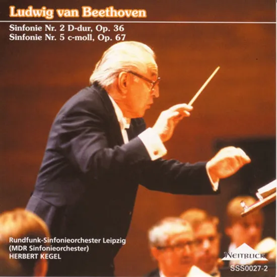SINFONIE NR.2 & SINFONIE NR.5/ HERBERT KEGEL [베토벤: 교향곡 2 & 5번]