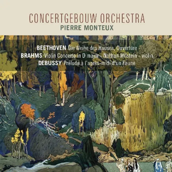 ORCHESTRAL WORKS/ PIERRE MONTEUX [베토벤: 헌당식 서곡, 브람스: 바이올린 협주곡, 드뷔시: 목신의 오후에의 전주곡 외 - 몽퇴]