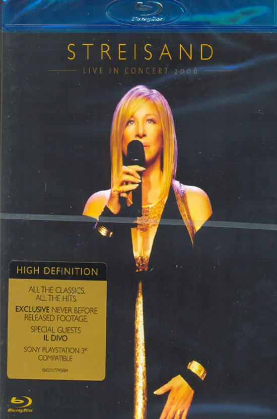 LIVE IN CONCERT 2006 [바브라 스트라이잰드 라이브 콘서트 2006] [블루레이 전용플레이어 사용]