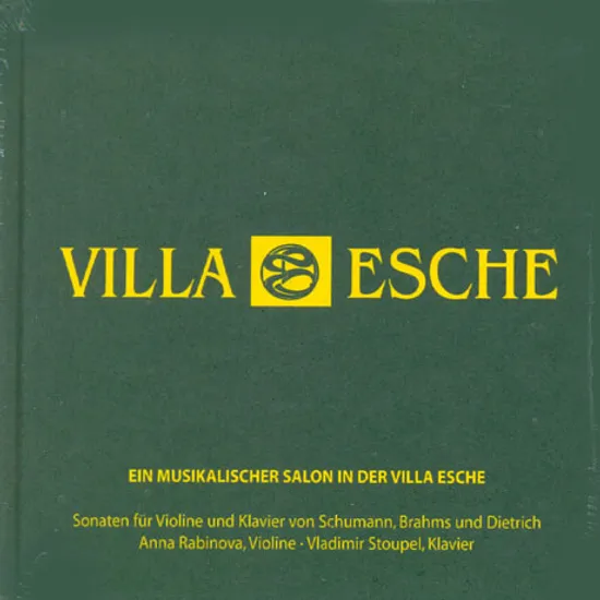 SONATA FOR VIOLIN AND PIANO/ ANNA RABINOVA, VLADIMIR STOUPEL