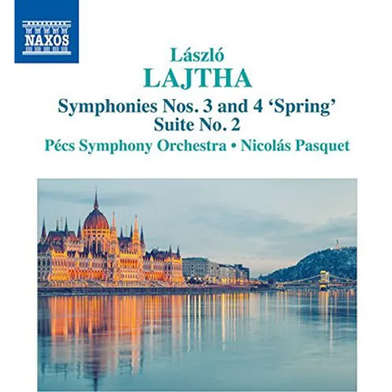 SYMPHONIES NOS.3 & 4 'SPRING', SUITE NO.2 / NICOLAS PASQUET [라이타: 관현악 작품 3집 - 교향곡 3, 4번 & 조곡 2번]