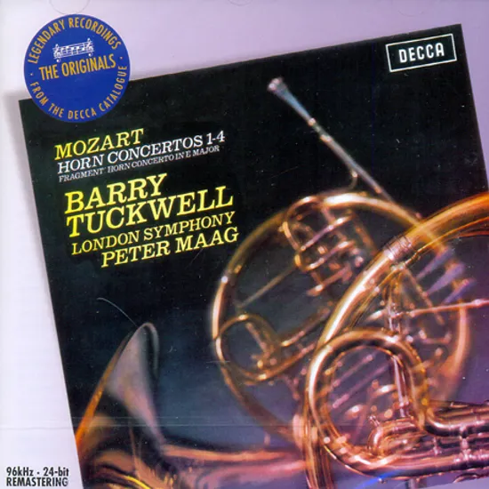 HORN CONCERTOS 1-4/ BARRY TUCKWELL, PETER MAAG