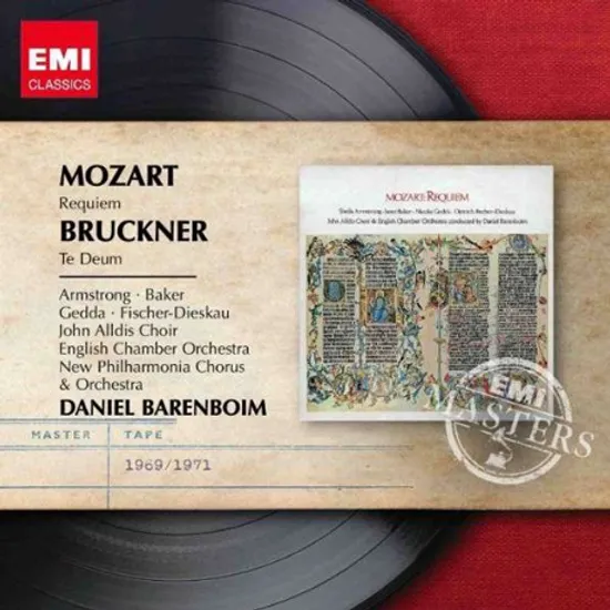 REQUIEM & TE DEUM/ DANIEL BARENBOIM [EMI MASTERS]