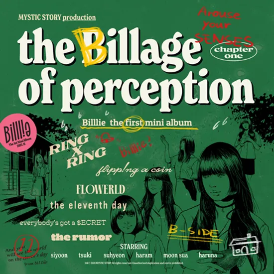 THE BILLAGE OF PERCEPTION: CHAPTER ONE [미니 1집]